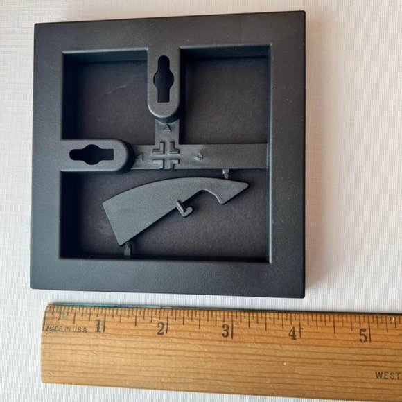 Queen Elizabeth II - Dark Pink Framed Postage Stamp Art 4x4 - Picture 3 of 3